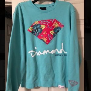 DIAMOND SUPPLY CO. crew neck sweatshirt